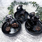 Sacred Horizon Black Ceramic Ritual Bowls | Crystal Altars, Incense Holders & Spell Tools