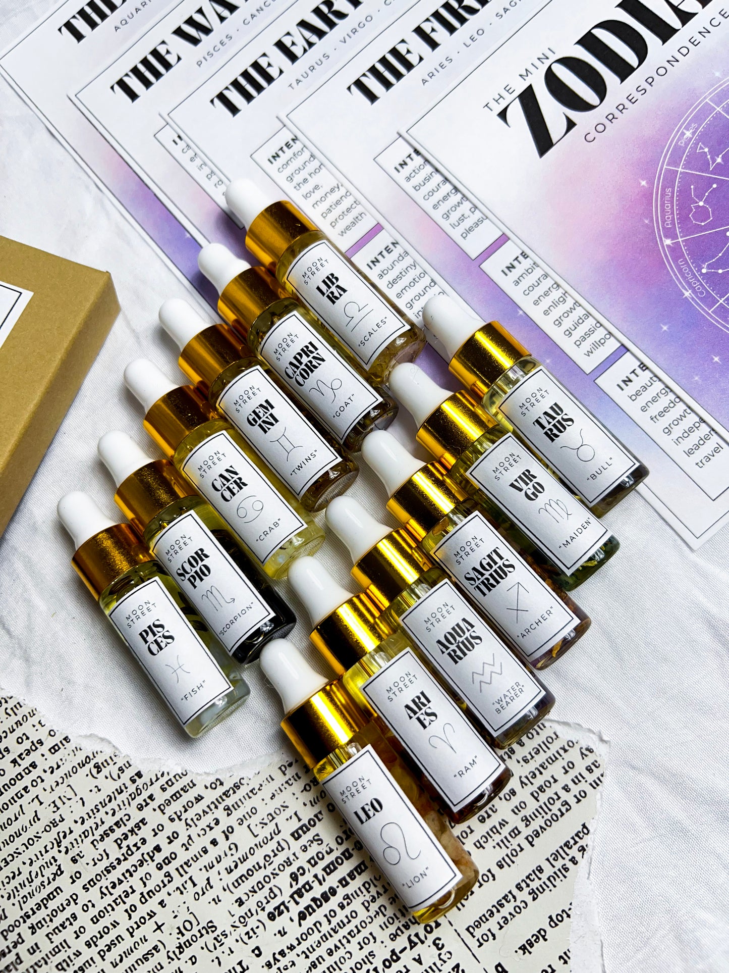 The Zodiac Oil Blend Kit