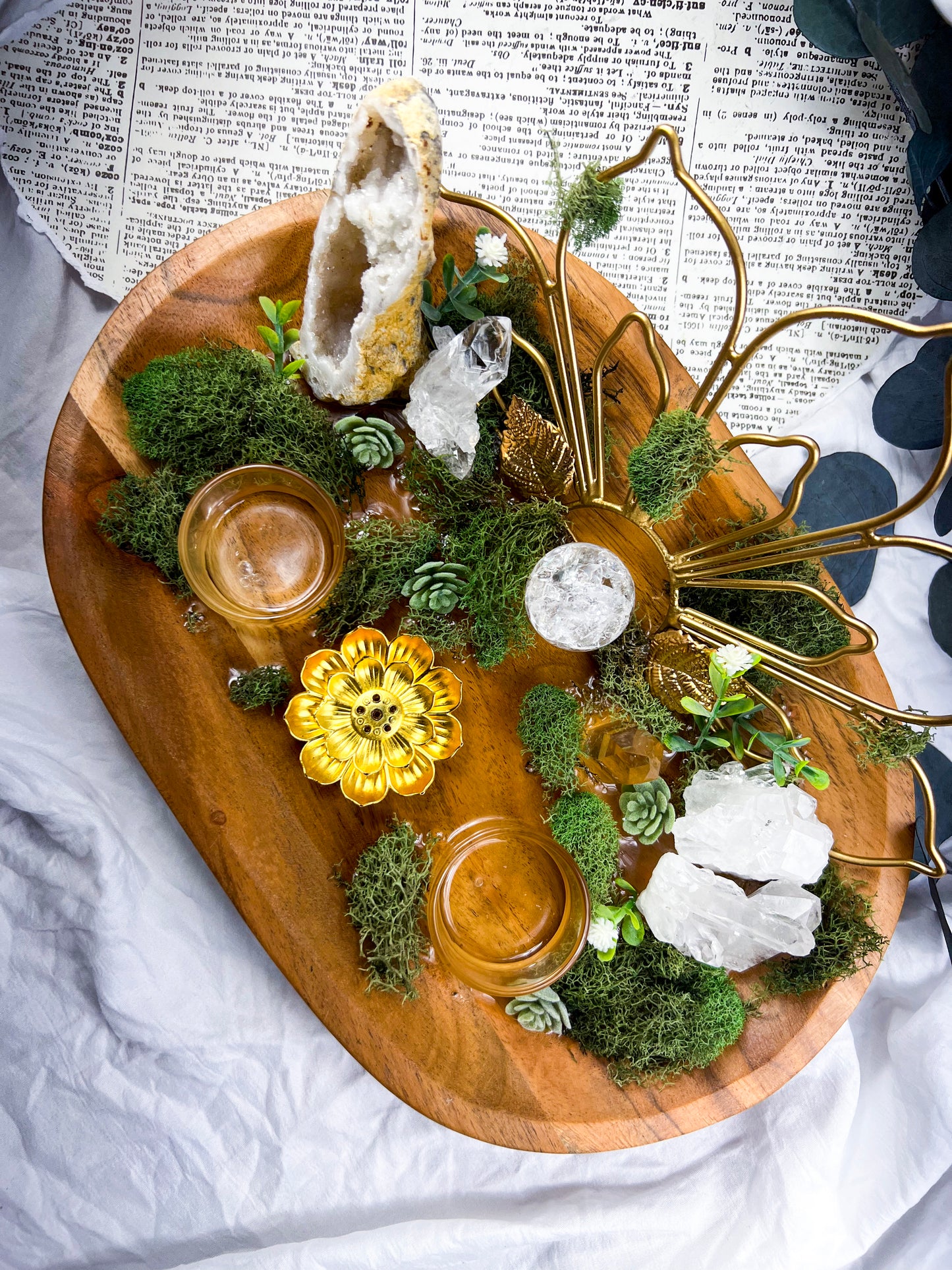 The Lotus Bowl | Incense + Candle Holder