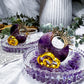 Amethyst Moon Tealight & Incense Holder | Crystal Candle Holder | Meditation & Altar Decor