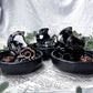 Sacred Horizon Black Ceramic Ritual Bowls | Crystal Altars, Incense Holders & Spell Tools