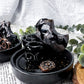 Sacred Horizon Black Ceramic Ritual Bowls | Crystal Altars, Incense Holders & Spell Tools