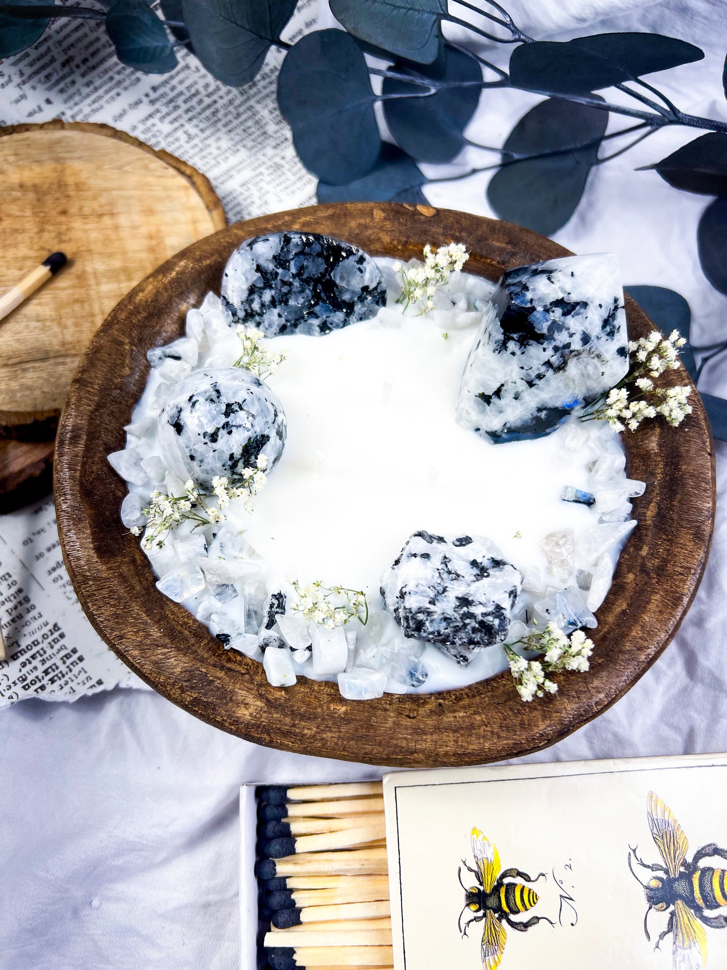 Lunar Wildflowers | Dough Bowl Candle