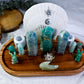 Calm Current Altar | Amazonite, Blue Calcite & Green Aventurine Altar for Peace, Healing & Growth