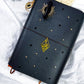 PREORDER | Handmade Grimoire Journal | Ritual Notebook | Crystal Charm Spell Book | Faux Leather A5 A6 Journal | Witchcraft Journal | Refillable Notebook