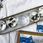 Veil of Secrets Tealight Set | White Peach, Jasmine & Moonstone for Divination, Intuition, and Shadow Work