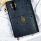 PREORDER | Handmade Grimoire Journal | Ritual Notebook | Crystal Charm Spell Book | Faux Leather A5 A6 Journal | Witchcraft Journal | Refillable Notebook