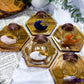 Celestial Card Keeper | Crystal Tarot Card Holder and Tealight Coaster