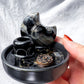 Sacred Horizon Black Ceramic Ritual Bowls | Crystal Altars, Incense Holders & Spell Tools