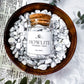 Howlite Crystal Chips | Patience, Calm & Emotional Balance Magic | 2oz Bulk Jar