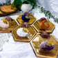 Celestial Card Keeper | Crystal Tarot Card Holder and Tealight Coaster