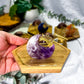 Celestial Card Keeper | Crystal Tarot Card Holder and Tealight Coaster