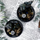 Sacred Horizon Black Ceramic Ritual Bowls | Crystal Altars, Incense Holders & Spell Tools