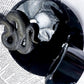 Protection and Shadow Work Ceramic Altar | Black 5in Round with Onyx Moon and Obsidian Snake