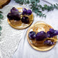 Amethyst Crystal Tealight & Incense Holder | Handmade Mini Altar | Meditation & Spiritual Decor