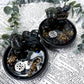 Sacred Horizon Black Ceramic Ritual Bowls | Crystal Altars, Incense Holders & Spell Tools