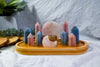 Soft Harmony Altar | Pink Opal & Angelite Ritual Altar for Peace, Healing & Emotional Balance