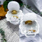 Moon Veil | Howlite & Selenite Tarot Tealight Holder