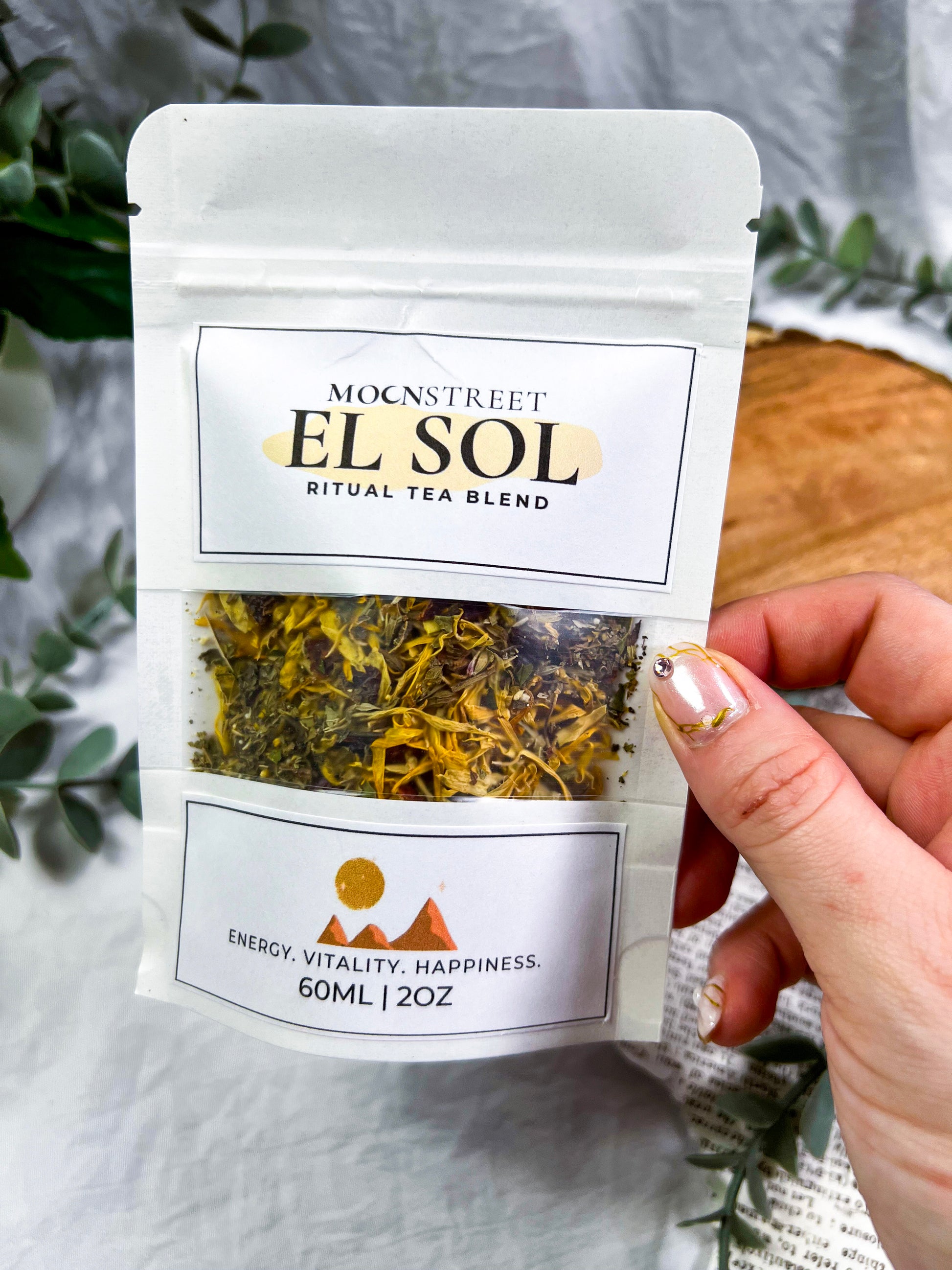 El Sol Tea for Joy, Energy, and Solar Magic โ Moon Street Kits INC