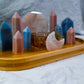 Soft Harmony Altar | Pink Opal & Angelite Ritual Altar for Peace, Healing & Emotional Balance