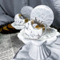 Moon Veil | Howlite & Selenite Tarot Tealight Holder