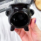 Dark Forest Melts | Sandalwood Witch Wax Melts with Cauldron Warmer for Protection and Shadow Work