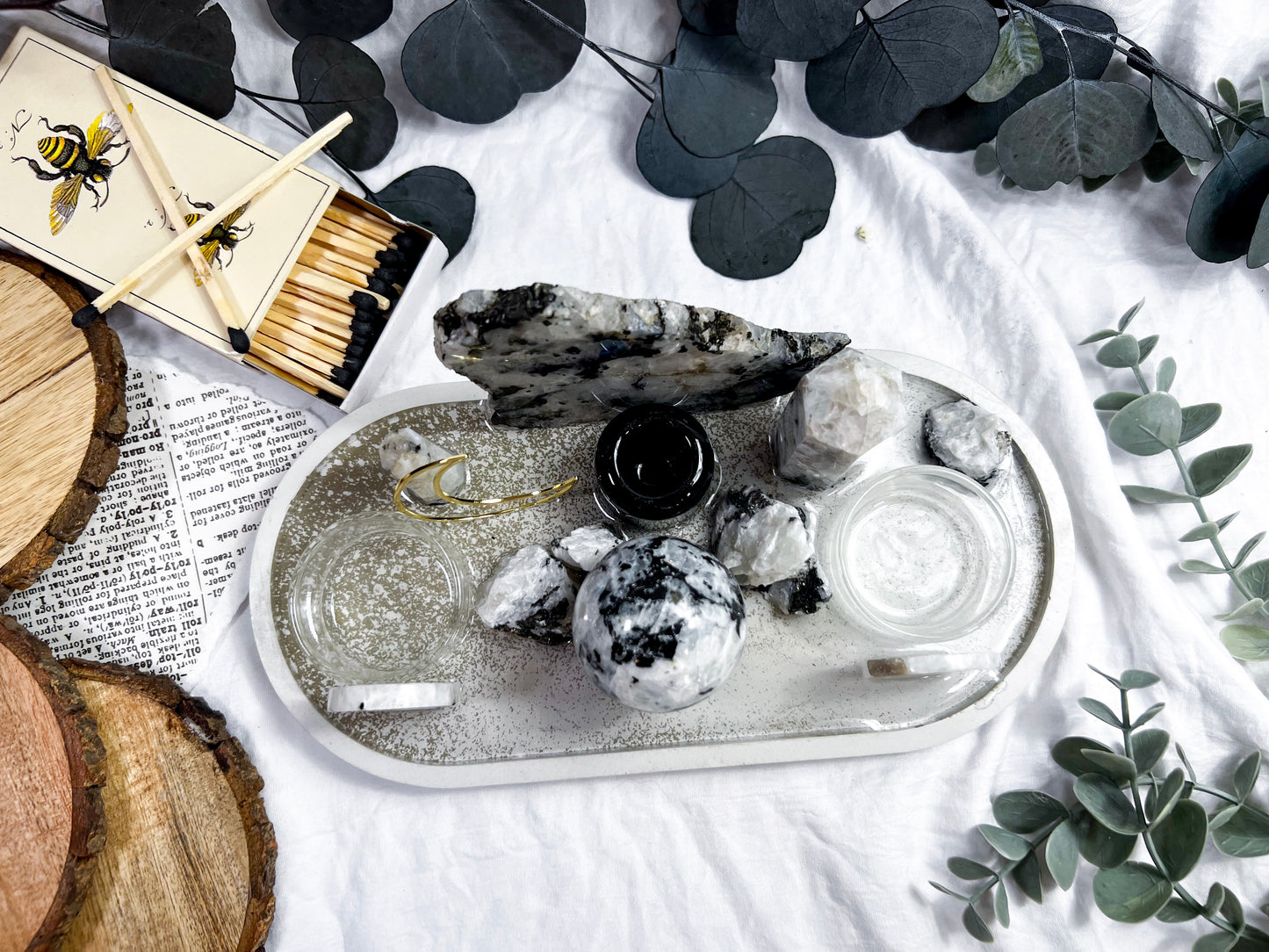 Harmonized Soul | Concrete Tray Altar