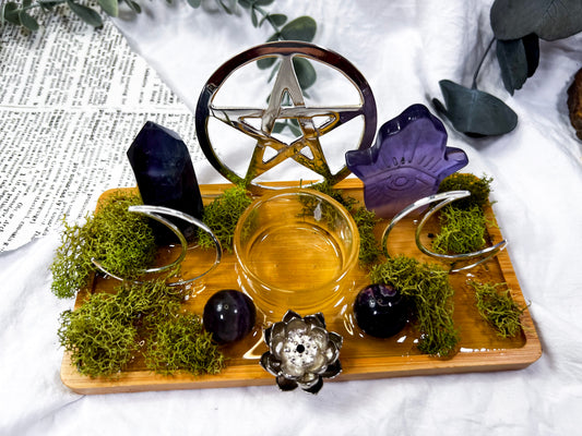 Hollow Ascent | Mini Crystal Altar