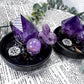 Sacred Horizon Black Ceramic Ritual Bowls | Crystal Altars, Incense Holders & Spell Tools