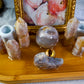 Petal Rise Flower Agate Altar | Ritual Altar for Growth, Healing & New Beginnings