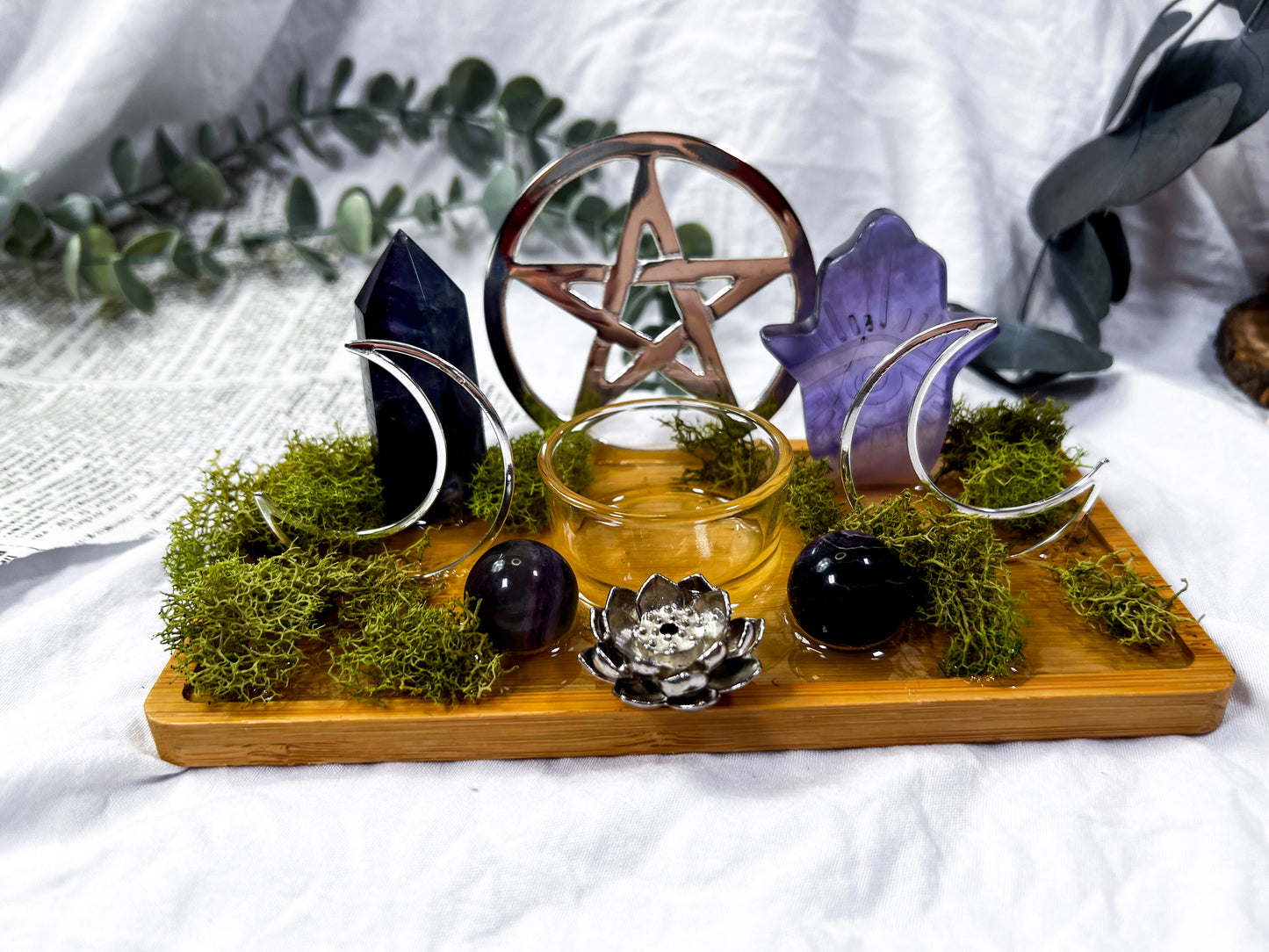 Hollow Ascent | Mini Crystal Altar