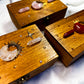 Witchy Tarot Storage Box | Rose Quartz, Carnelian or Clear Quartz Crystal Design