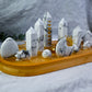Quiet Mind Howlite Altar | Howlite Ritual Altar for Calm, Clarity & Emotional Support