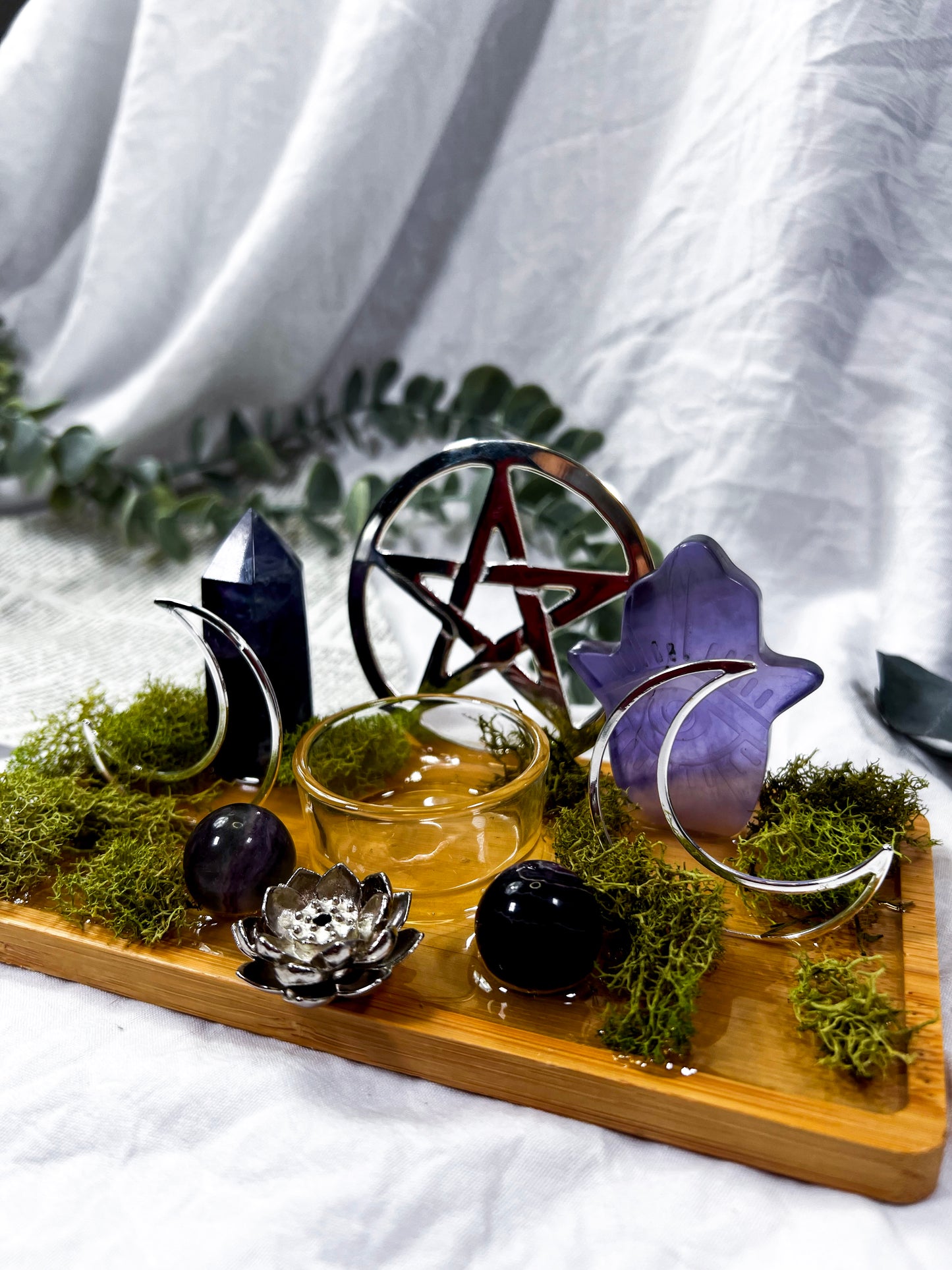 Hollow Ascent | Mini Crystal Altar