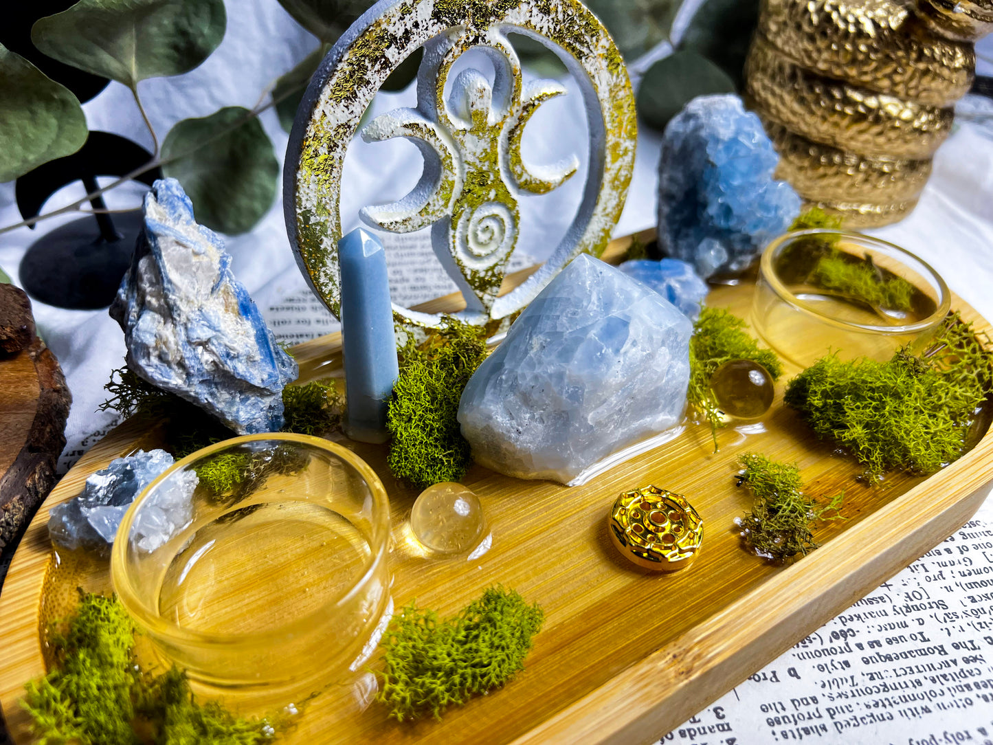 Celestial Calm | Incense + Candle Holder