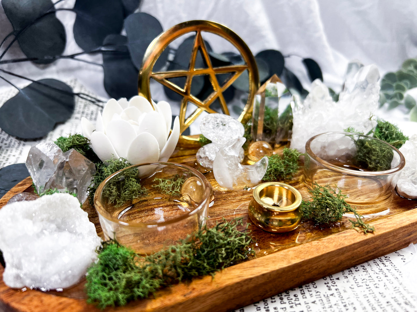 Manifesting Magic | Candle + Incense Altar