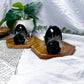 Shadow Glance | Obsidian Tarot Card Holder and Tealight Altar Coaster