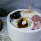 Soft Strength Candle | Tiger’s Eye & Rose Quartz Ritual Candle for Confidence, Self-Love & Emotional Balance