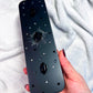 Witchy Pencil Tin | Black Celestial Crystal Pen Case