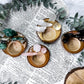 Wooden Tealight Holders for Ritual Balance | Crystal Moons, Towers & Sun Charms