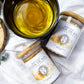Elixir de Sol: Vitality Herbal Tea with Calendula, Orange Peel, and Elderflower Plus Gold Edible Glitter for Joy and Energy Boost