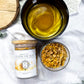 Elixir de Sol: Vitality Herbal Tea with Calendula, Orange Peel, and Elderflower Plus Gold Edible Glitter for Joy and Energy Boost