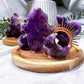 Amethyst Crystal Tealight & Incense Holder | Handmade Mini Altar | Meditation & Spiritual Decor