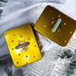 Golden Radiance Tea | Good Fortune Herbal Tea in Gold Crystal Tin with Green Aventurine or Rose Quartz