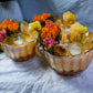 Meadow Light Candle | Citrine & Yellow Calcite Ritual Candle for Happiness, Confidence & Abundance