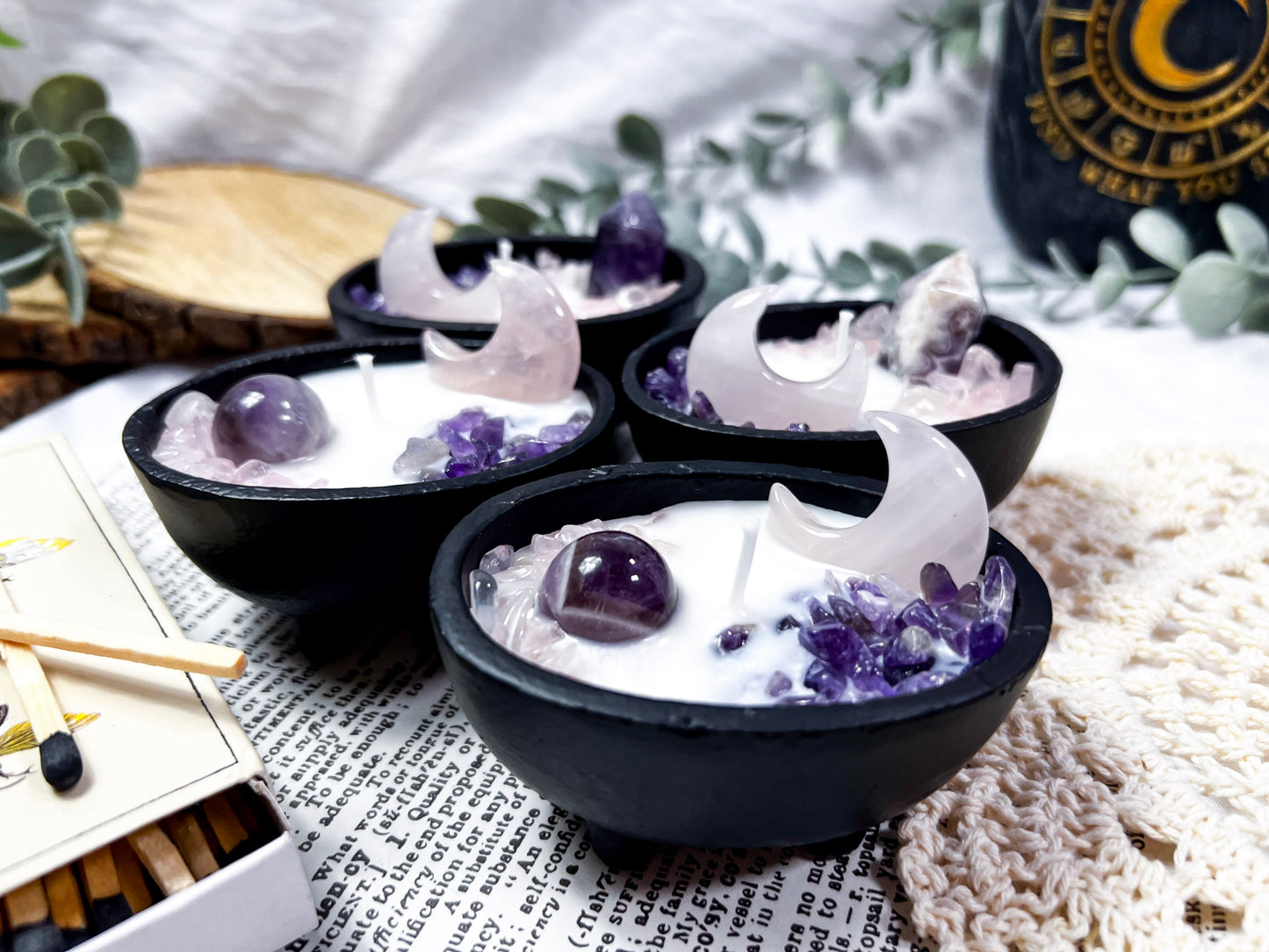 Mystic Flame | Small Cauldron Candle