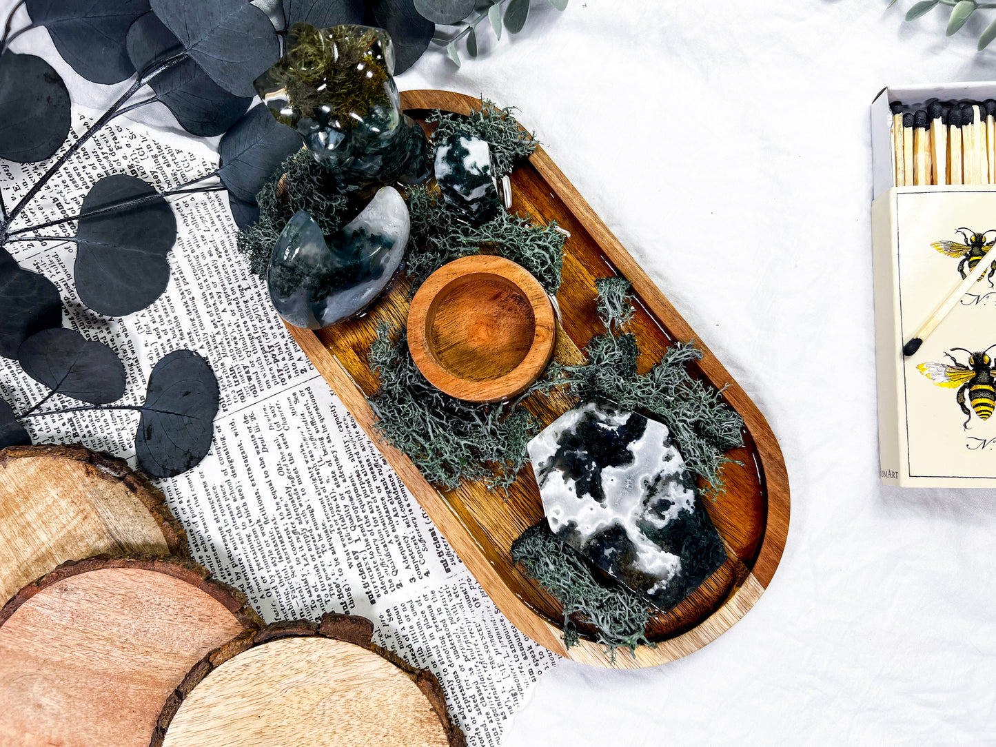 Tranquil Harmony | Candle + Incense Altar