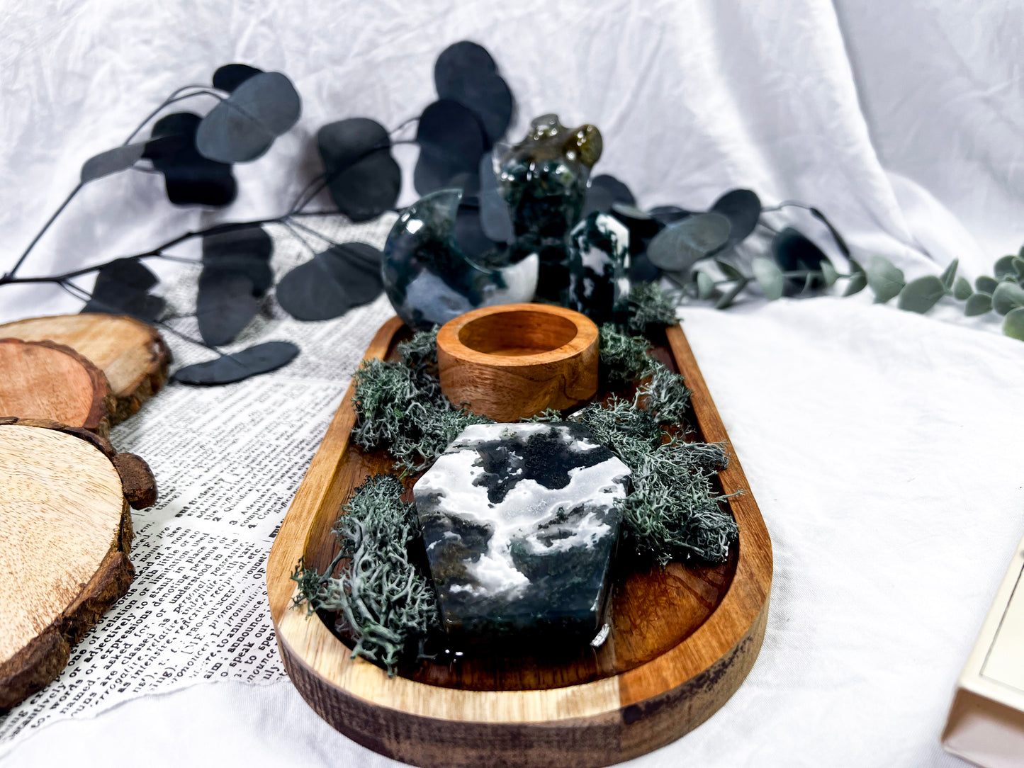 Tranquil Harmony | Candle + Incense Altar