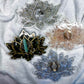 Lotus Crystal Altar Plate | Handmade Witchy Crystal Decor