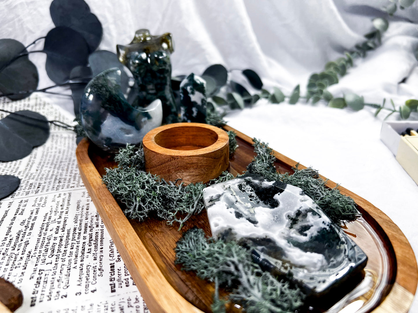 Tranquil Harmony | Candle + Incense Altar